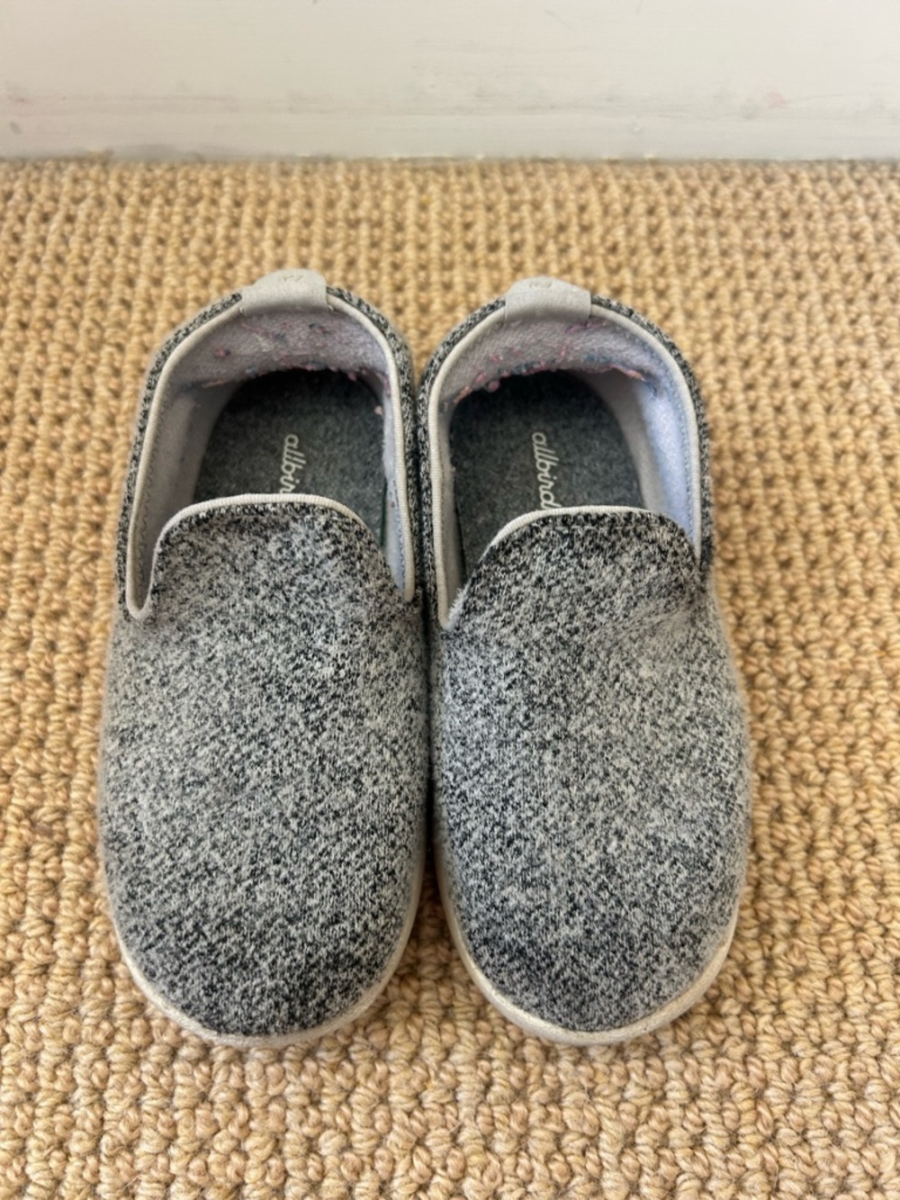 Small birds by Allbirds Kids Slip-On Wool Sneakers Heather Gray Size Toddler 10